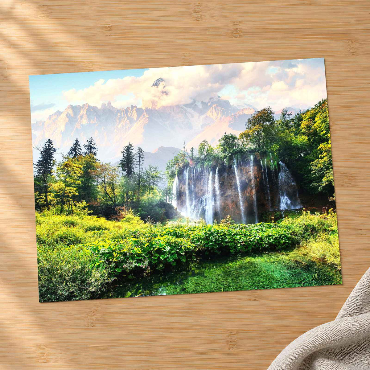 Plitvice Lakes National Park, Croatia Photo Print Wall Decor