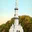 Soldiers Natl Monument, Gettysburg PA in 1906 vintage print