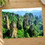 Zhangjiajie Stone Pillars in China Photo Print Wall Decor