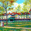 Hotel Wheeler, Hendersonville, NC in 1907 art print