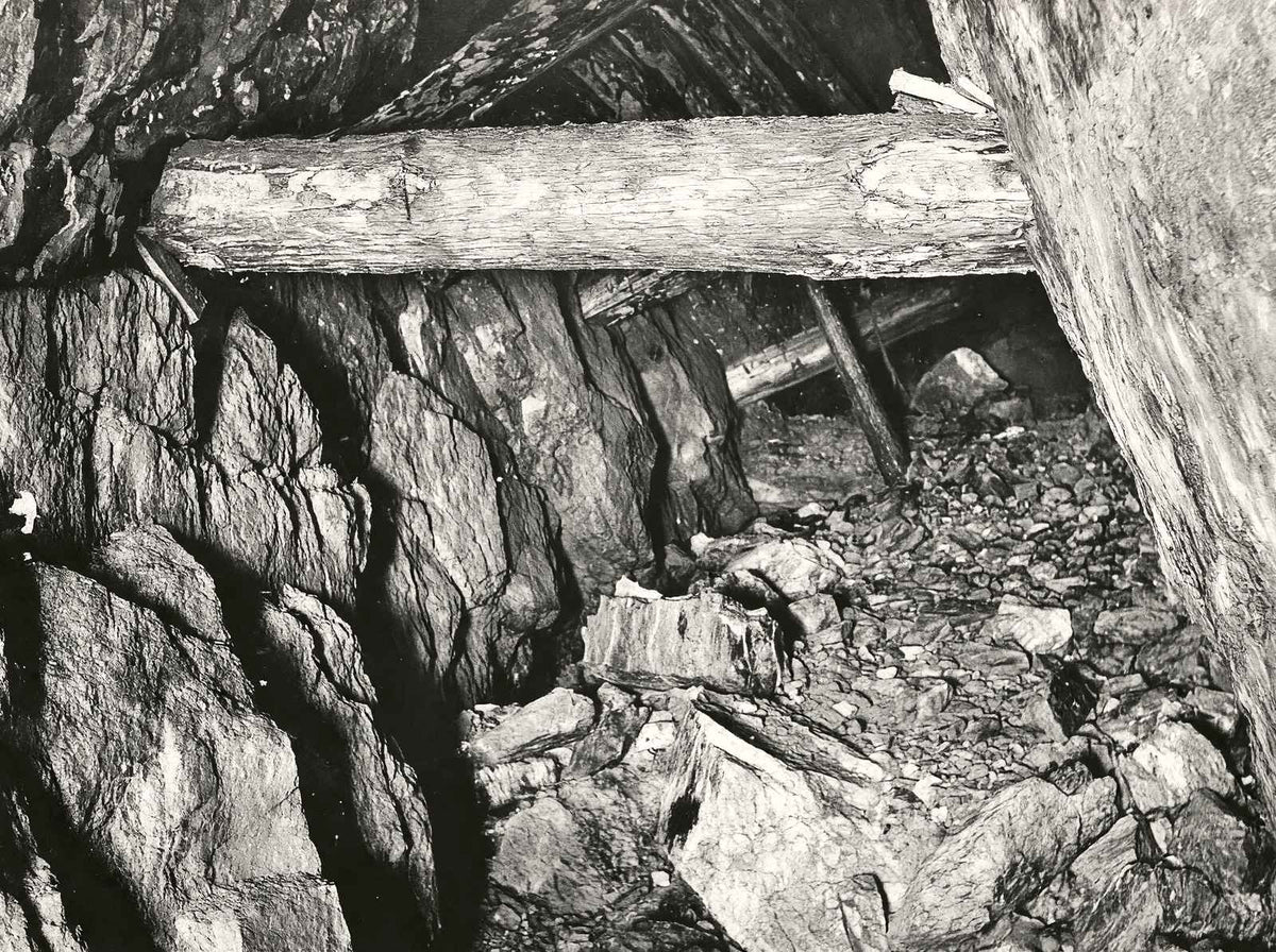 Randolph Shaft, Gold Hill, NC in 1905 photo print