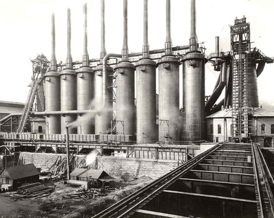 Carrie Furnaces, Carnegie Steel Co., Rankin photo print