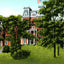 Pardee Hall, Lafayette College, Easton 1908 vintage print