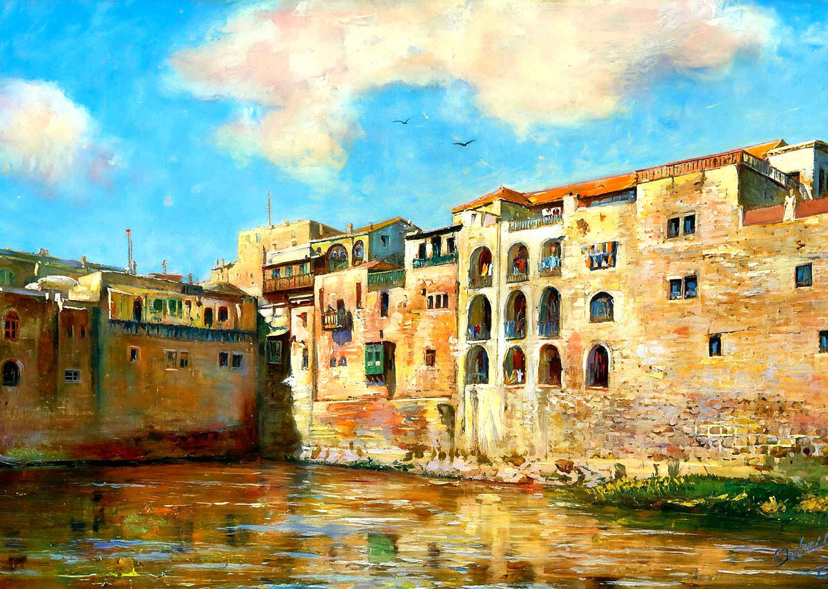 Pool of Hezekiah, Jerusalem art print