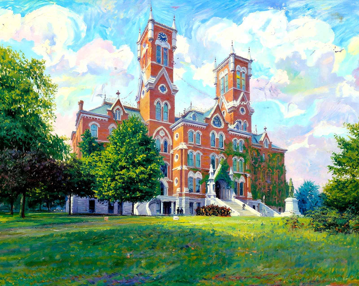 Vanderbilt Main Building, Nashville, TN 1906 art print