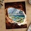 Lake Through a Cave on the Mediterranean Sea by Elisabeth Jurenka Photo Print Wall Decor