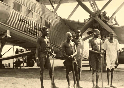 Shiluk People, Southern Sudan in 1937 photo print
