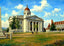 Court House, Hendersonville, NC in 1907 art print