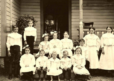 Historic Nazareth Orphan Home Crescent NC vintage photo print