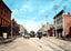 Main Street Looking Northeast, Salisbury, NC vintage print