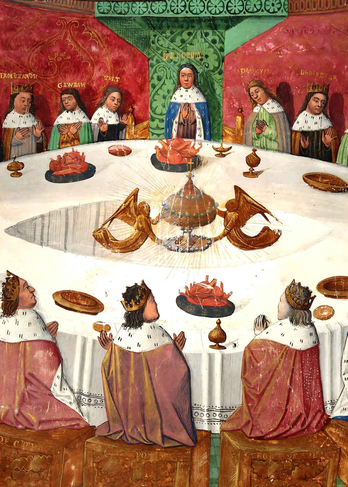 The Round Table Arthurian Legend art print