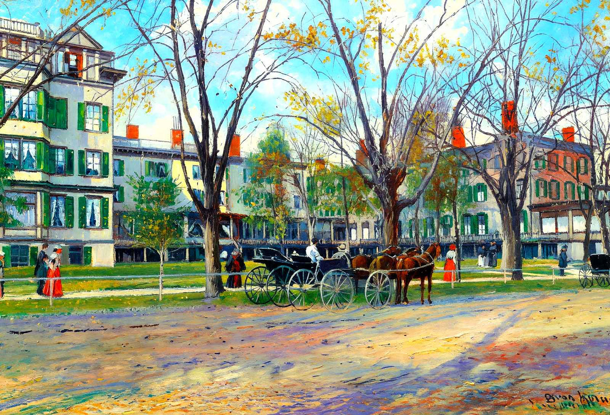 Laurel House, Lakewood, NJ in 1905 painting