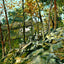 Lovers Retreat, Pen Mar PA in 1908 art print