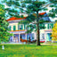 Home of Grover Cleveland, Princeton, NJ painting