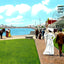 Lake Avenue & Wesley Lake, Asbury Park, NJ vintage print