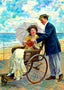 Taken by Surprise, Atlantic City, NJ in 1907 painting