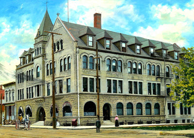 Foeste Hotel, Sheboygan, WI in 1907 art print
