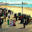 Spring Afternoon, Atlantic City, NJ in 1901 art print