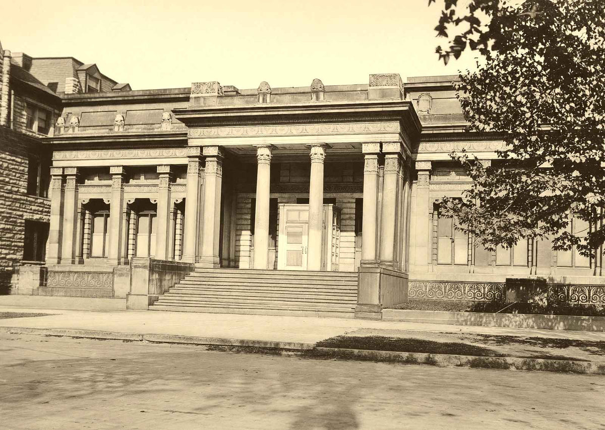 Historic Layton Art Gallery, Milwaukee WI vintage photo print