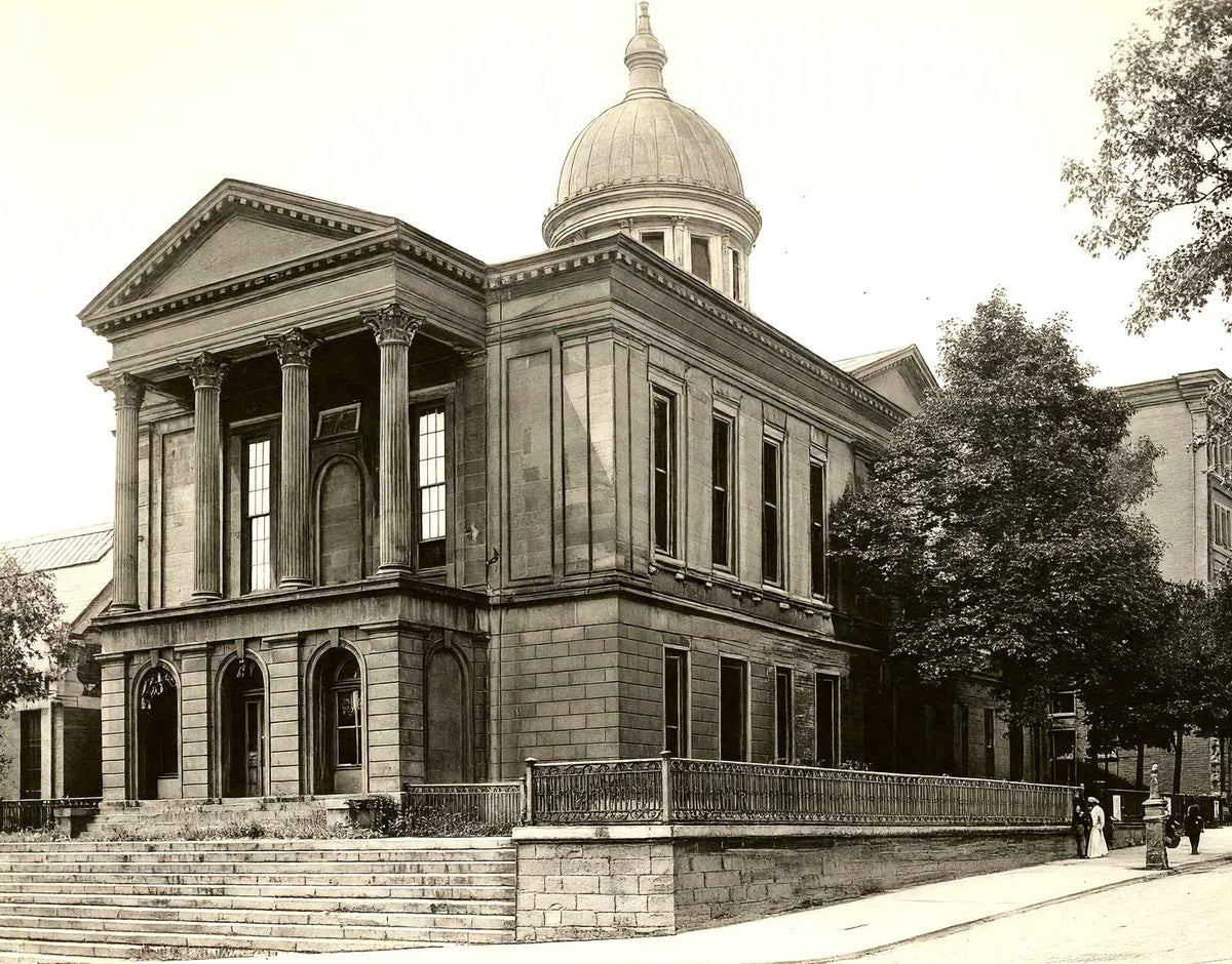Greensburg Pa Old Court House, PA in 1905 vintage print