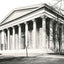 Girard College, Philadelphia PA in 1904 restored photo print