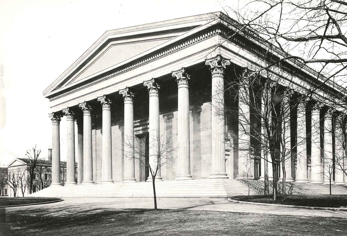 Girard College, Philadelphia PA in 1904 restored photo print