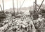 Laying Foundation of Big Dam at Whitney NC vintage photo print