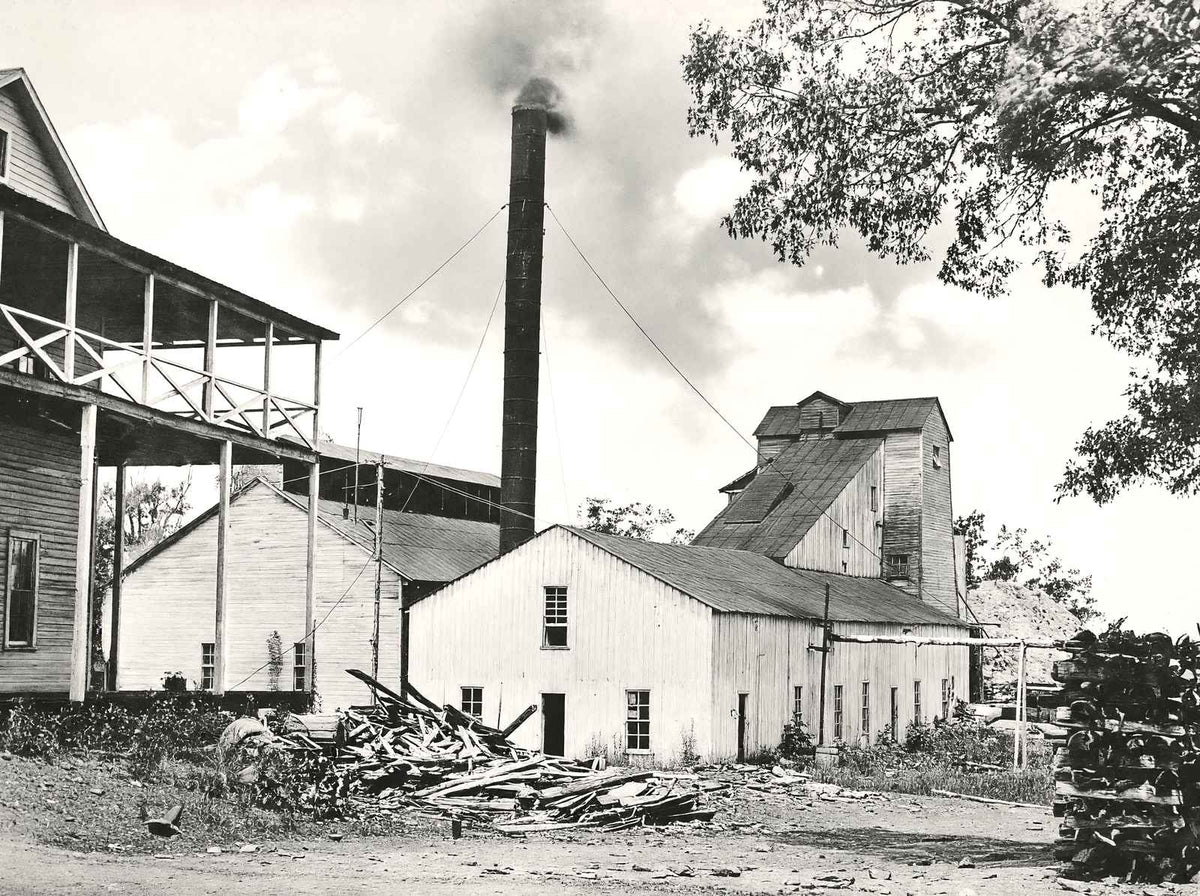 Gold Hill Copper Co Hoist, Gold Hill NC 1905 vintage print
