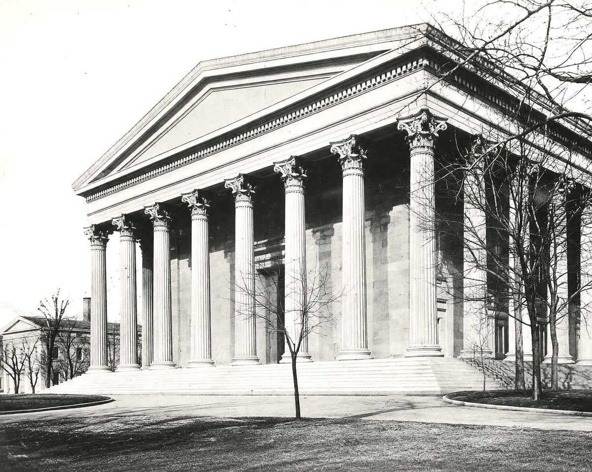 Girard College, Philadelphia PA in 1904 restored photo print