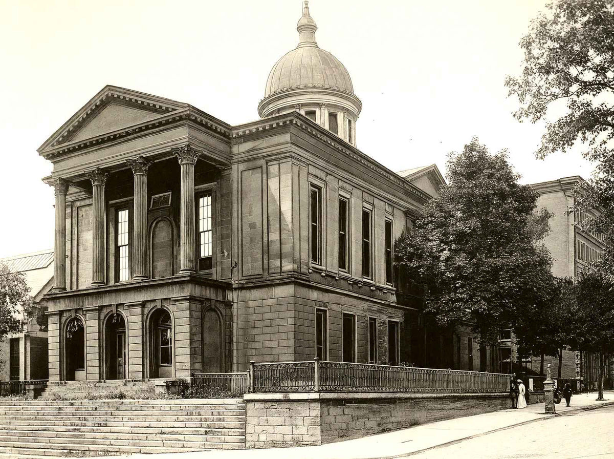 Greensburg Pa Old Court House, PA in 1905 vintage print