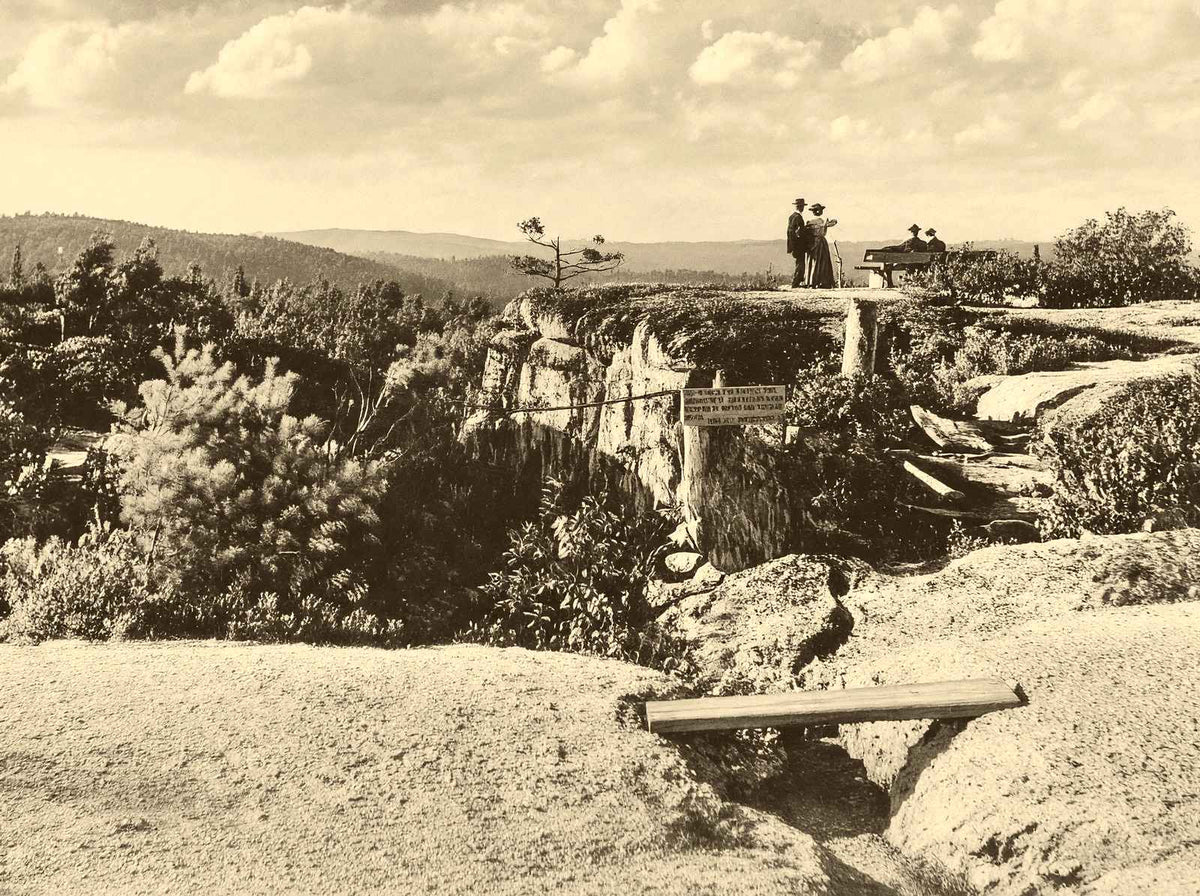 Rock City, Bradford, PA in 1904 restored photo print