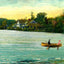 Lake at Lakemont Park, Altoona, PA in 1906 art print
