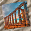 Ruins at Mediterranean Sea Photo Print Wall Decor