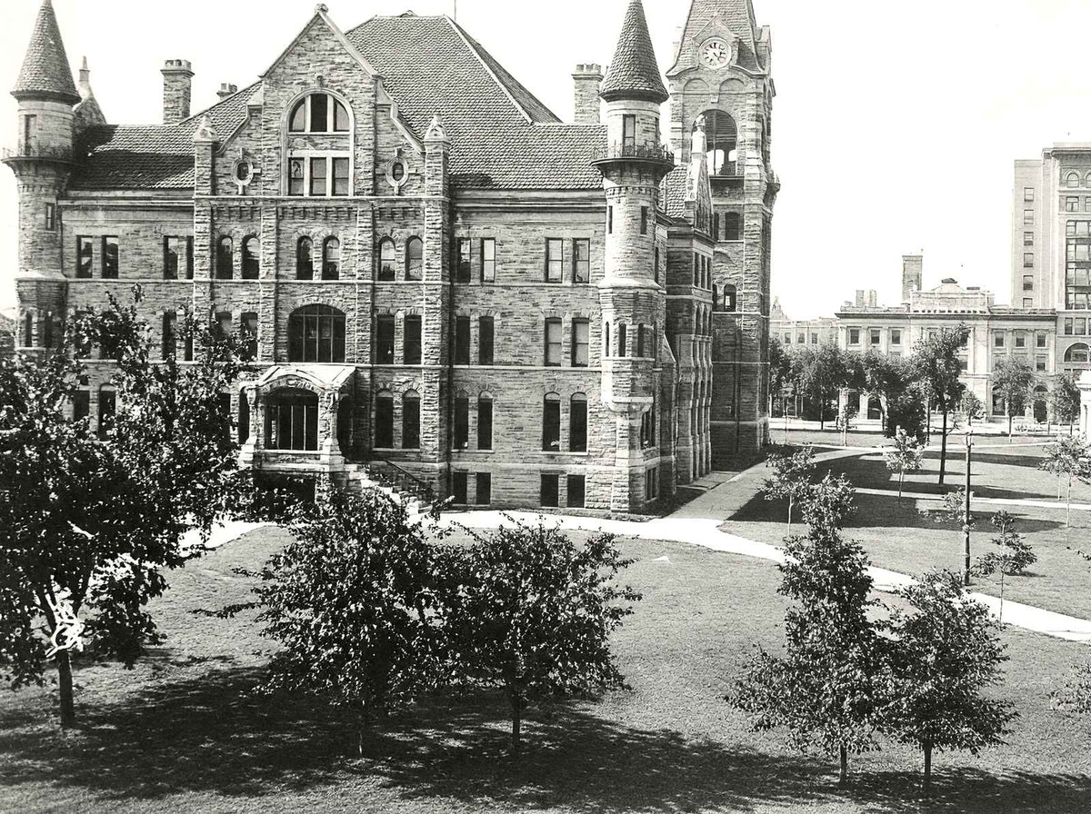 Court House, Scranton, PA in 1905 vintage photo print