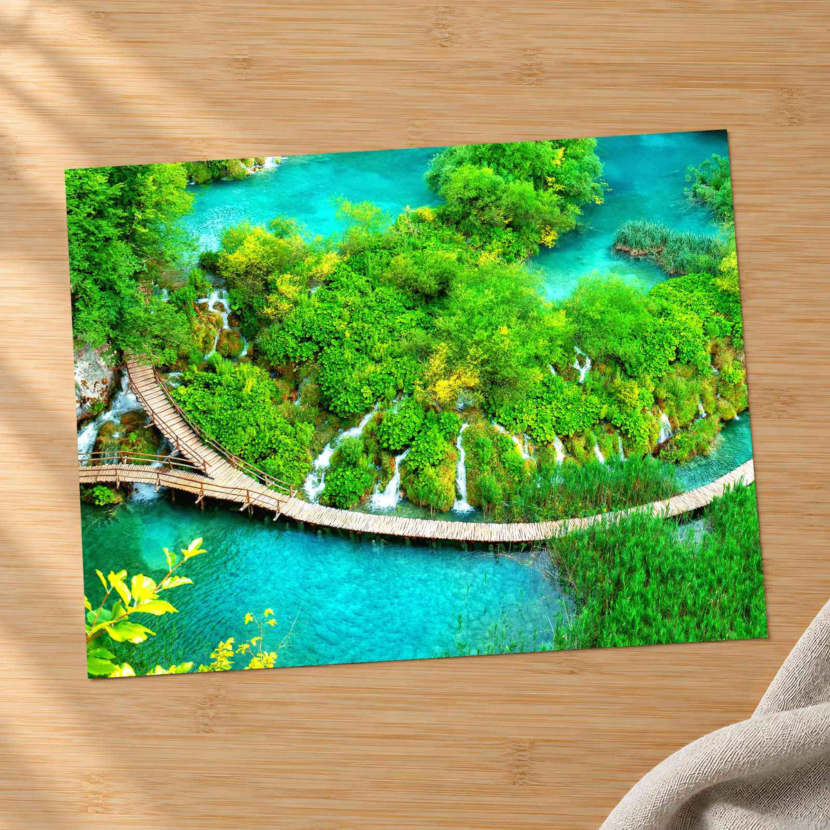 Plitvice Lakes National Park in Croatia Photo Print Wall Decor