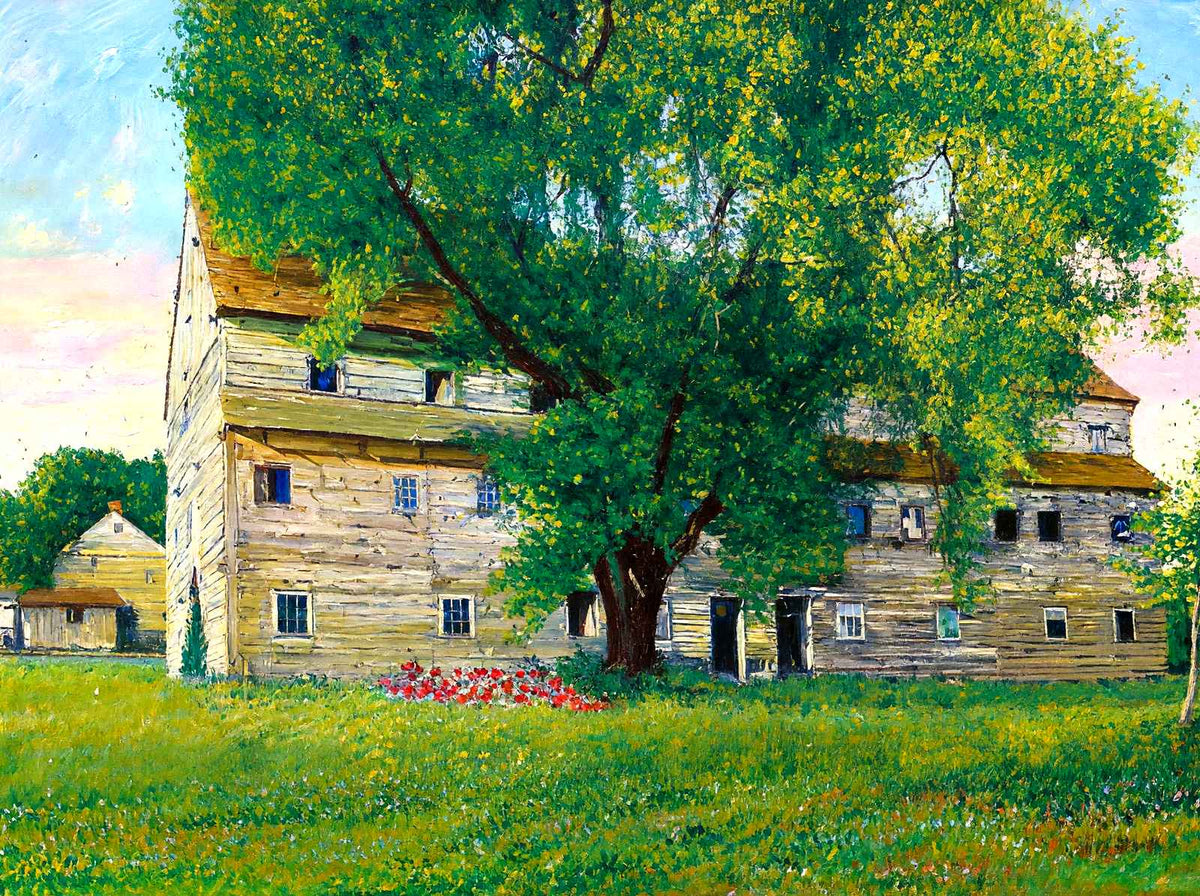 Brother House, Ephrata, PA in 1907 art print