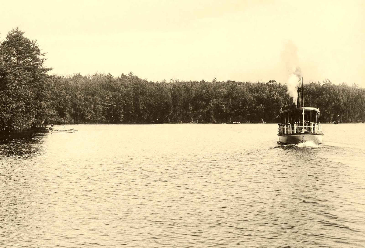 Eagles Mere, PA in 1905 vintage photo print