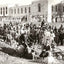 Shaare Zedek Hospital Construction, Jerusalem restored photo print