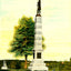 Colonial Monument, Greensboro, NC in 1906 art print