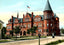 Public High School, Janesville, WI in 1907 vintage print