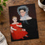 Mrs. Mayer and Daughter art print by Ammi Phillips (1835)