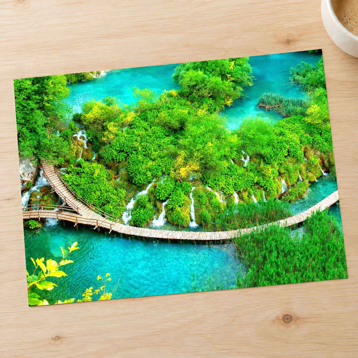 Plitvice Lakes National Park in Croatia Photo Print Wall Decor