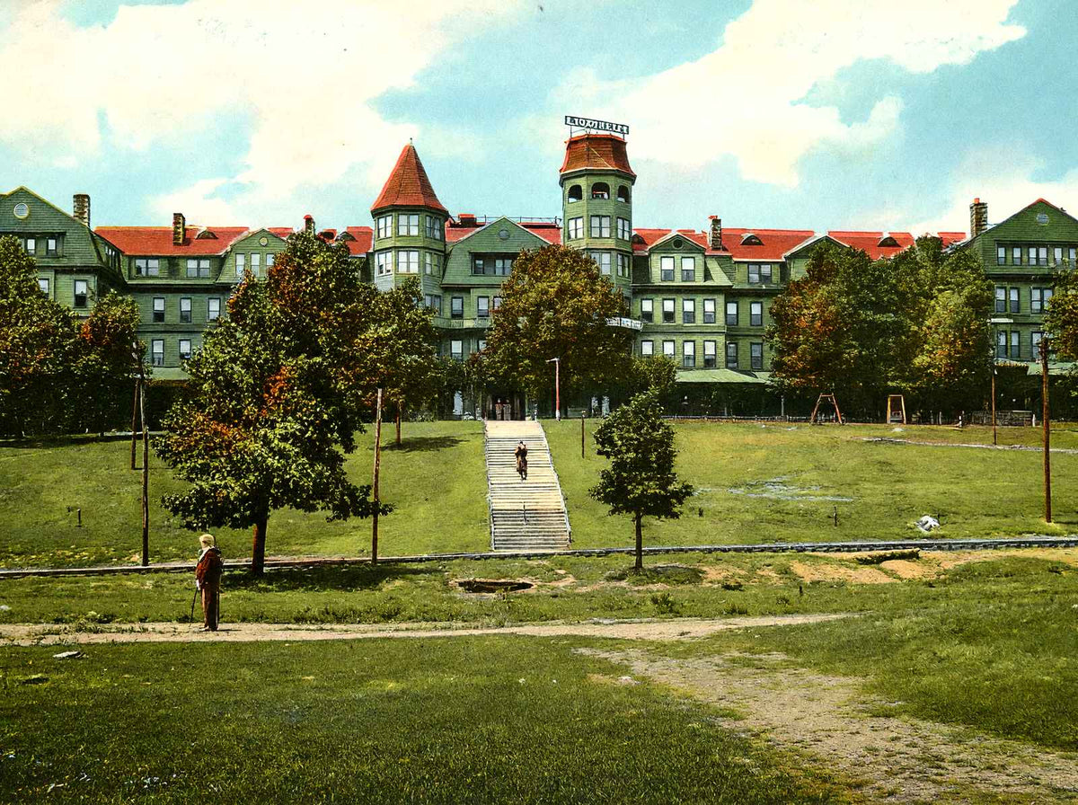Lookout Inn, Chattanooga, TN in 1905 vintage print