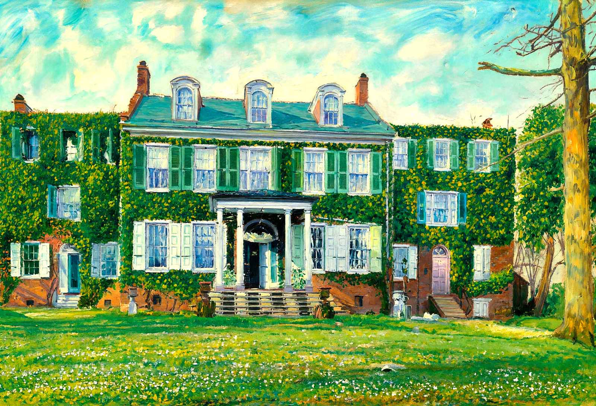Wheatland, Buchanan's Home, Lancaster 1907 art print