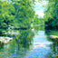 Swannanoa River, Asheville, NC in 1907 art print