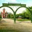 Trinity College Gates & Main Bldg, Durham vintage print