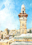Temple Area, Jerusalem art print