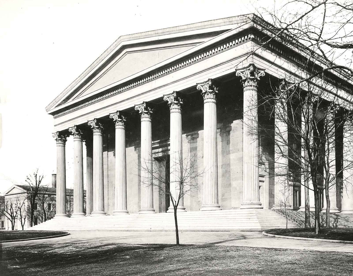 Girard College, Philadelphia PA in 1904 restored photo print