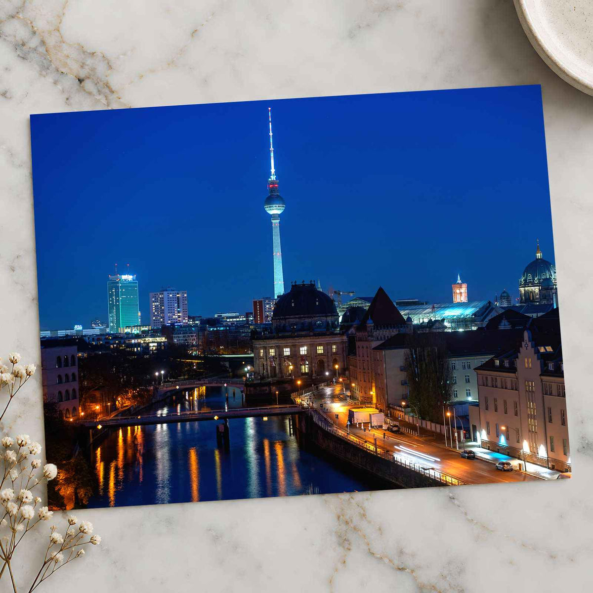 Spree River Berlin Germany Photo Print Wall Decor