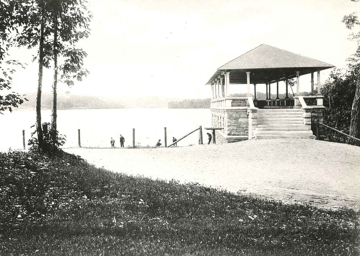 Lake Scranton, Scranton, PA in 1905 photo print